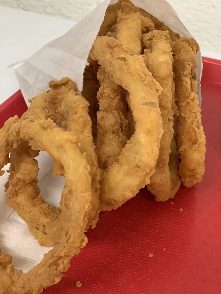 Homemade Hand Battered Onion Rings